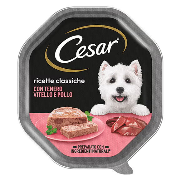 Cesar Ricette Classiche 150g Vitello e Pollo