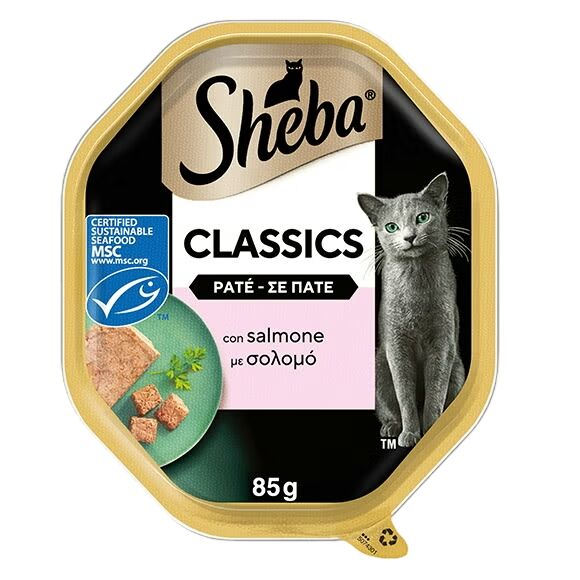 Sheba Paté Classics 85g Salmone