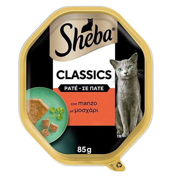 Sheba Paté Classics 85g Manzo