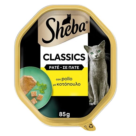 Sheba Paté Classics 85g Pollo