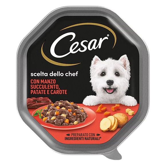 Cesar Scelta dello Chef 150g Manzo, Patate e Carote