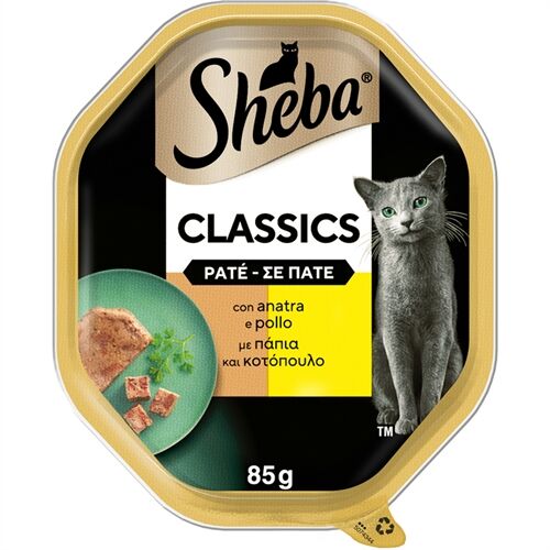 Sheba Paté Classics 85g Anatra e Pollo