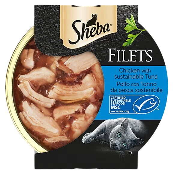 Sheba Filets 60g Pollo e tonno