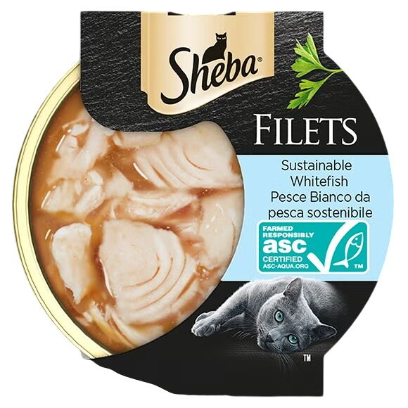 Sheba Filets 60g Pesce Bianco
