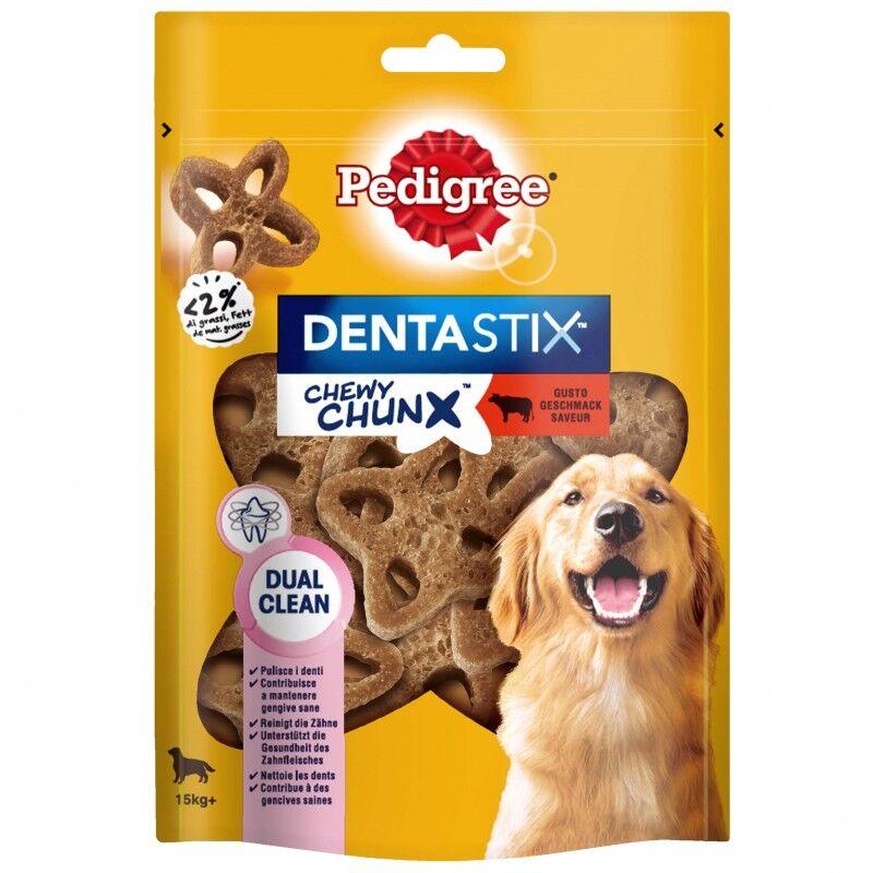 Pedigree Dentastix Chewy Chunx Maxi Manzo