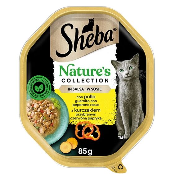 Sheba Nature’s Collection 85g Pollo con Peperone Rosso