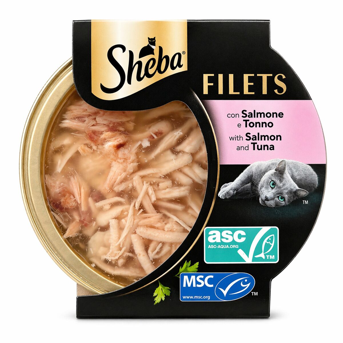 Sheba Filets 60g Salmone e Tonno