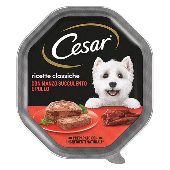 Cesar Ricette Classiche 150g Manzo e Pollo