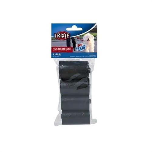 Sacchetti Igienici Neri per Cani - 4x20pz