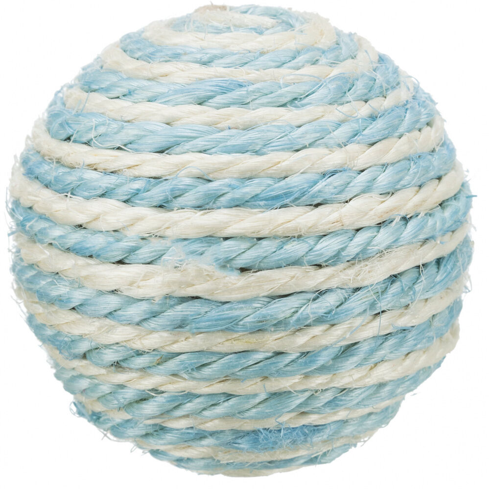 Palla in Sisal per Gatti con Sonaglio - Ø6cm