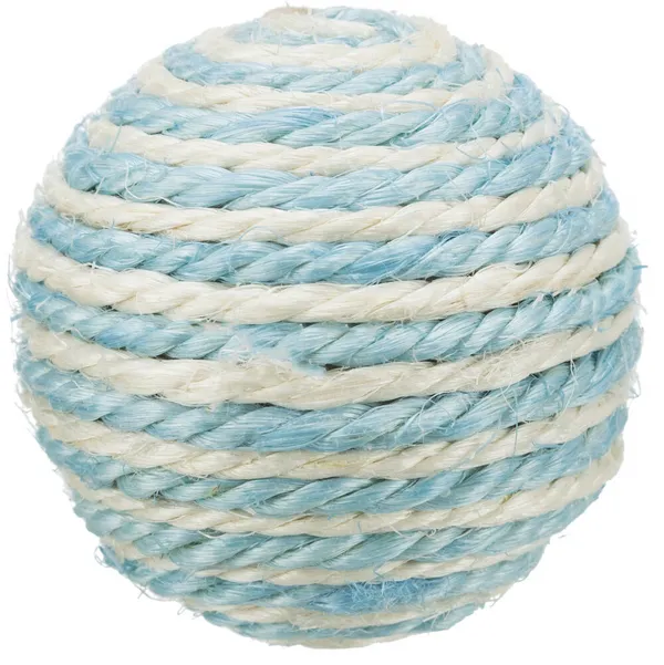 Palla in Sisal per Gatti con Sonaglio - Ø6cm