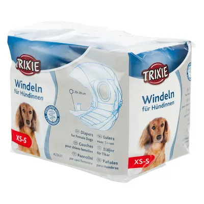 Trixie Pannolini a Mutandina per Femmine 12pz XS-S
