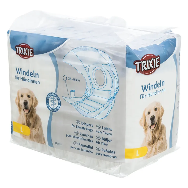 Trixie Pannolini a Mutandina per Femmine 12pz L