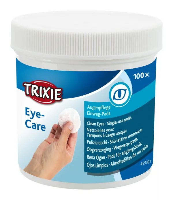 Trixie Salviette Monouso Occhi per Cani e Gatti - 100pz
