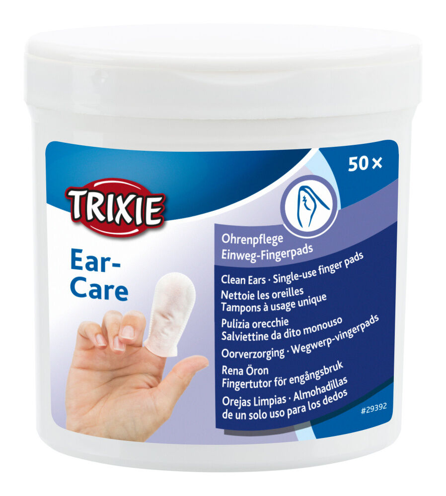 Trixie Salviette Monouso per Orecchie - 50 Pezzi