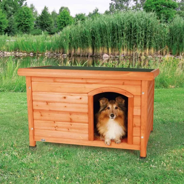 Casetta Classic in Legno per Cani - Taglia S/M