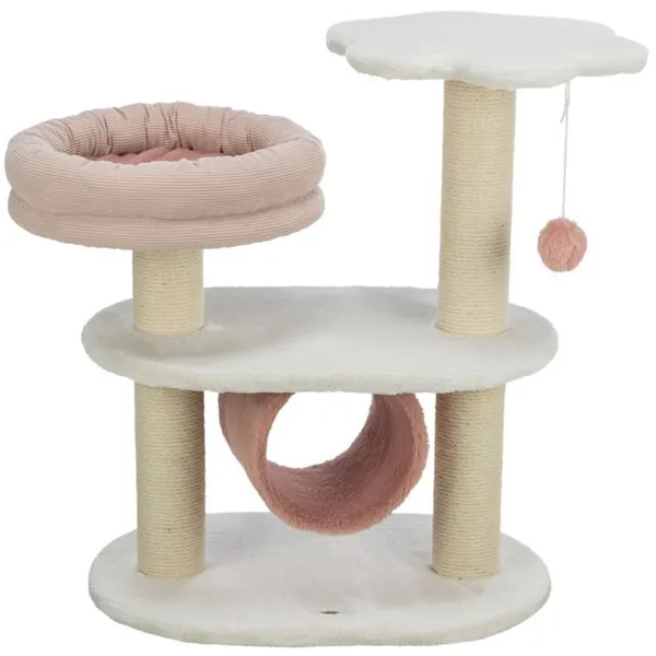 Trixie Tiragraffi Isabella 70cm, Bianco/Rosa