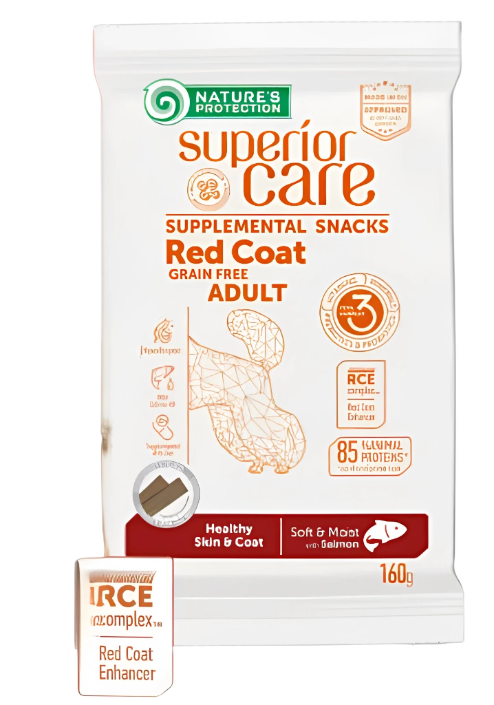 Superior Care Snack Red Coat Skin Salmone 150g