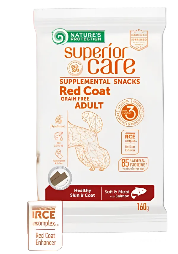 Superior Care Snack Red Coat Skin Salmone 150g