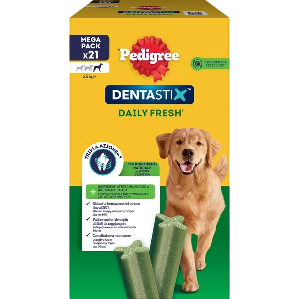 Pedigree Dentastix Multipack Fresh Large 21pcs