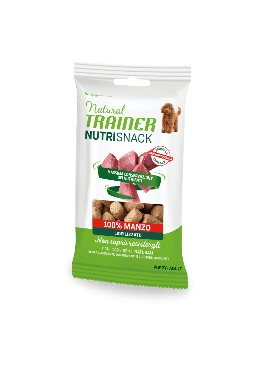 Natural Trainer Nutri Snack Manzo 20g