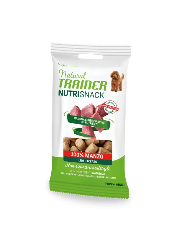 Natural Trainer Nutri Snack Manzo 20g