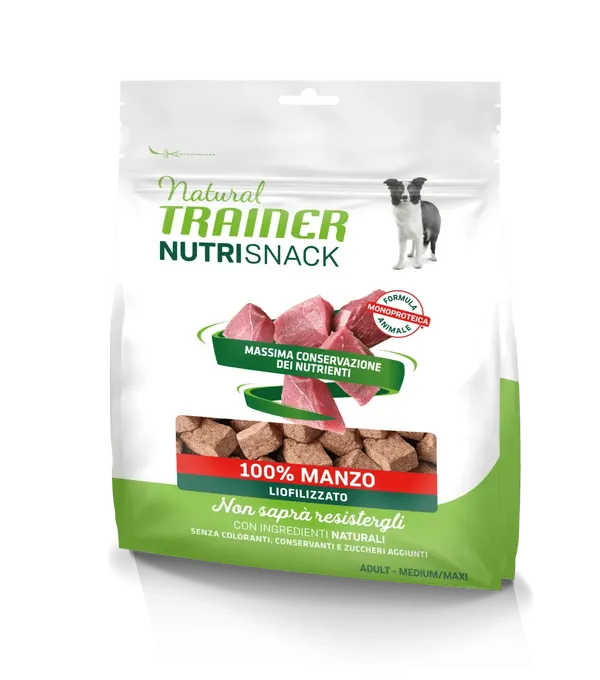 Natural Trainer Nutri Snack Manzo 50g