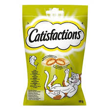 Catisfactions Snack per Gatti 60g Tonno