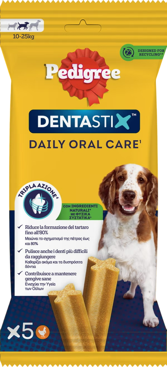 Pedigree Dentastix Buste Singole Medium - 128g (5pcs)