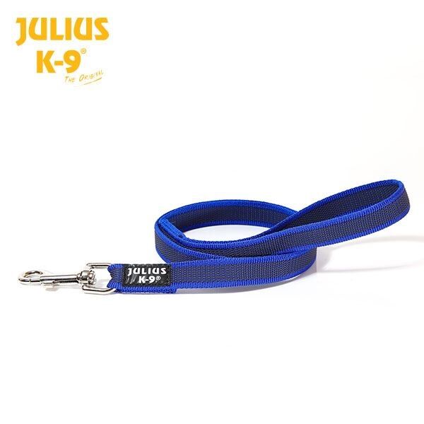 Julius K-9 Guinzaglio Super-Grip Blu 2mt