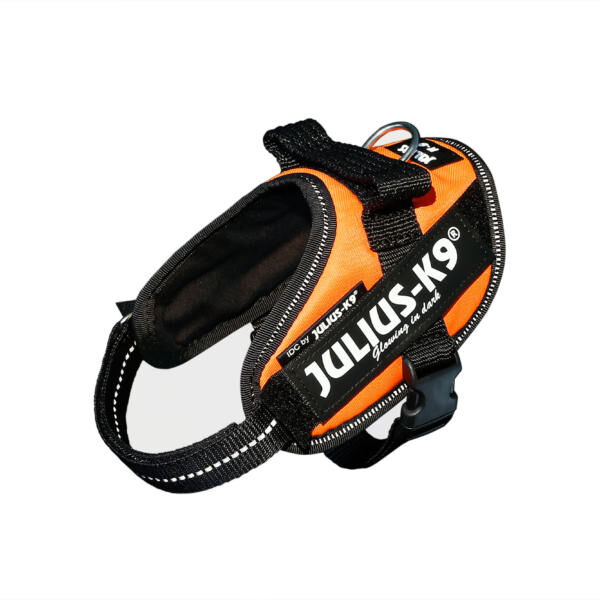 Pettorina Julius K9® Powerharness, Size Mini-Mini Arancio fluo