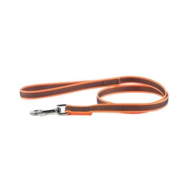 Julius K-9 Guinzaglio Super-Grip Arancione 1,2mt (50Kg)