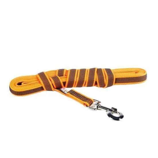 Julius K-9 Guinzaglio Super-Grip Arancione 3mt (50Kg)