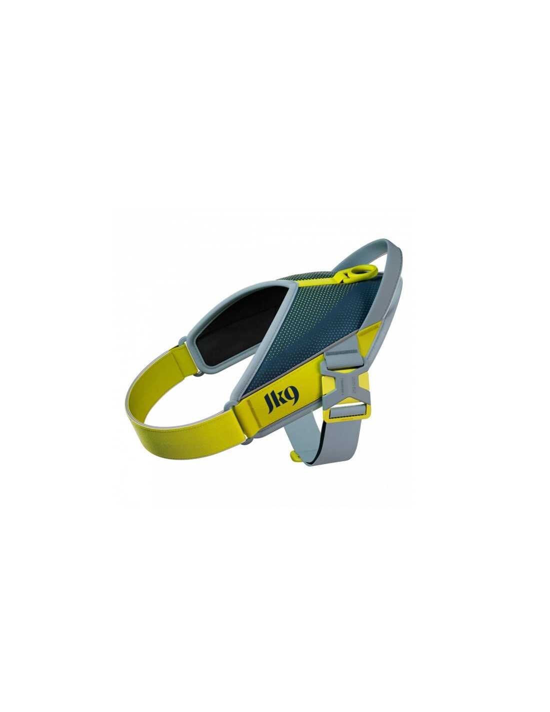 Pettorina Julius K9® Street Grigio e Giallo XS - (Circonferenza 40-53 cm Peso 4-7 Kg)