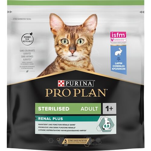 Purina Proplan Sterilised Renal Plus Coniglio 400g