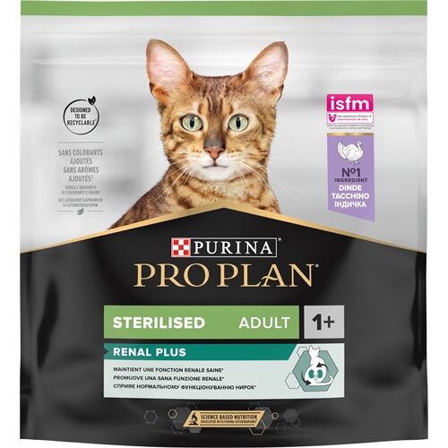 Purina Proplan Sterilised Renal Plus Tacchino 400g