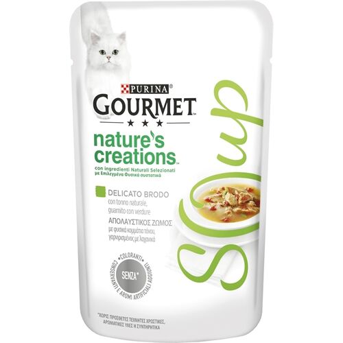 Gourmet Nature'S Creations Soup 40g Tonno e verdure