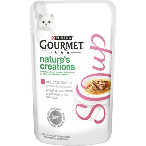Gourmet Nature'S Creations Soup 40g Tonno e acciughe