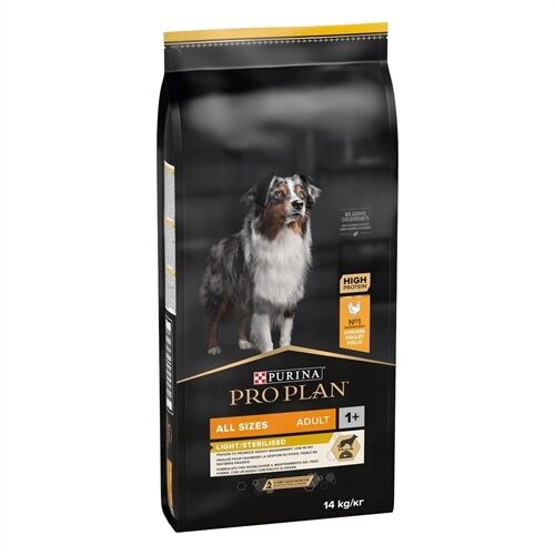 Purina ProPlan All Size Adult Light/Sterilised Pollo 14kg