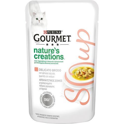 Gourmet Nature'S Creations Soup 40g Salmone e verdure