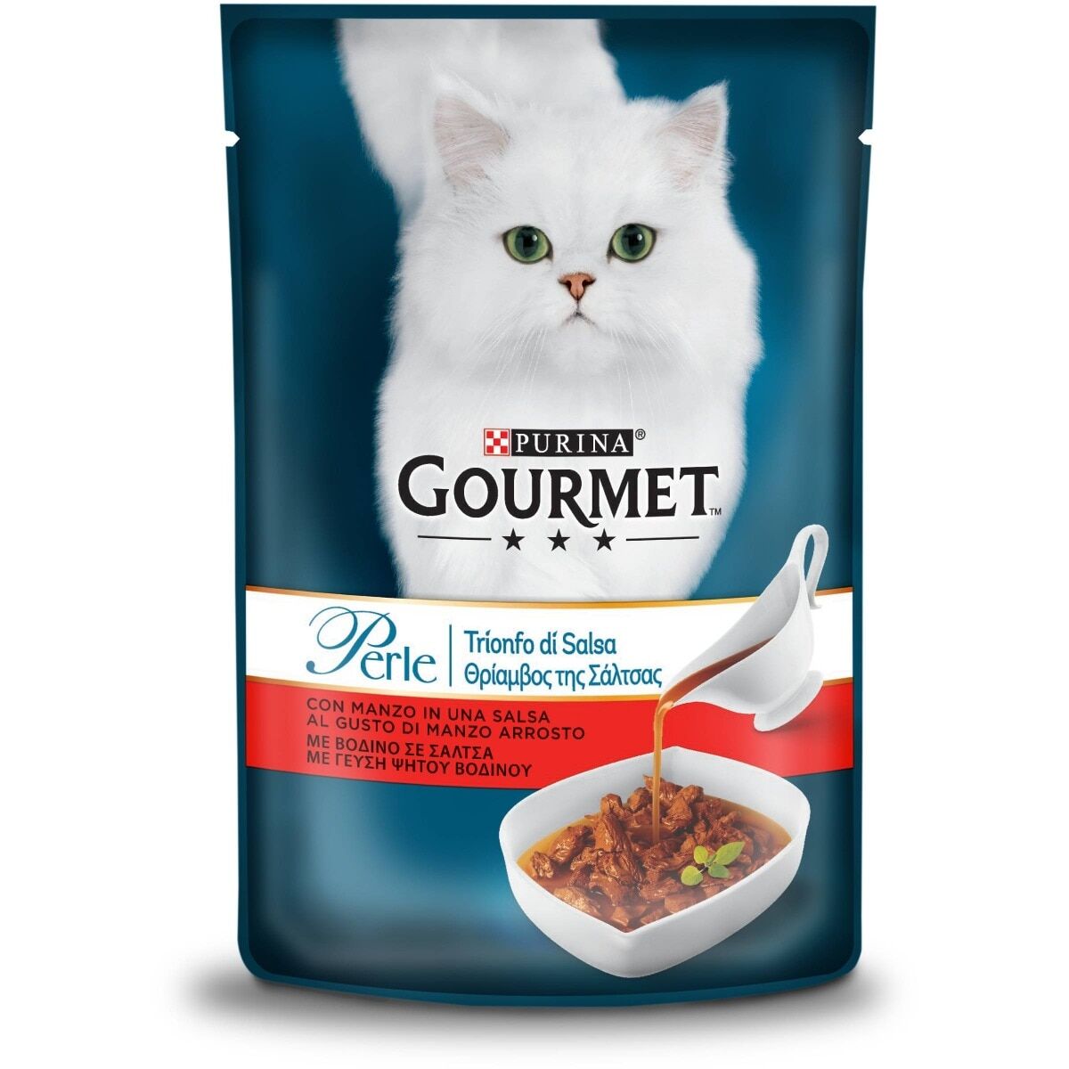 Gourmet Perle Bustine 85g Trionfo di Salsa con Manzo