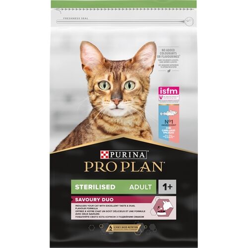 Purina Proplan Sterilised Savoury Duo Merluzzo e Trota 1.5kg