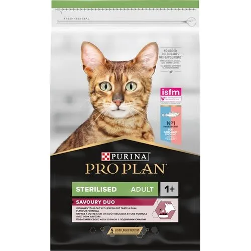 Purina Proplan Sterilised Savoury Duo Merluzzo e Trota