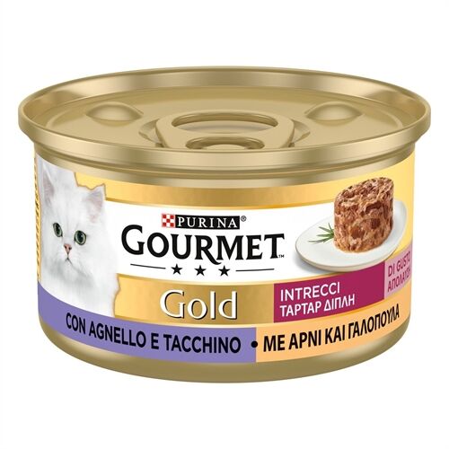 Gourmet Gold Intrecci 85gr Tacchino e Agnello