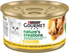 Gourmet Nature's Creations 85g Filettini di Pollo , Spinaci e Pomodori