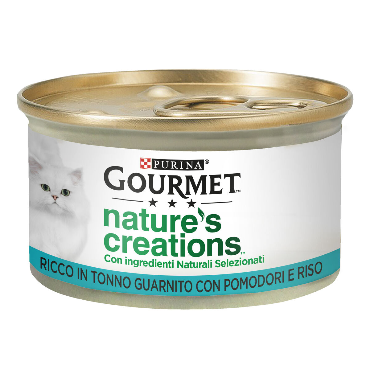 Gourmet Nature's Creations 85g Filettini di Tonno , Pomodori e Riso