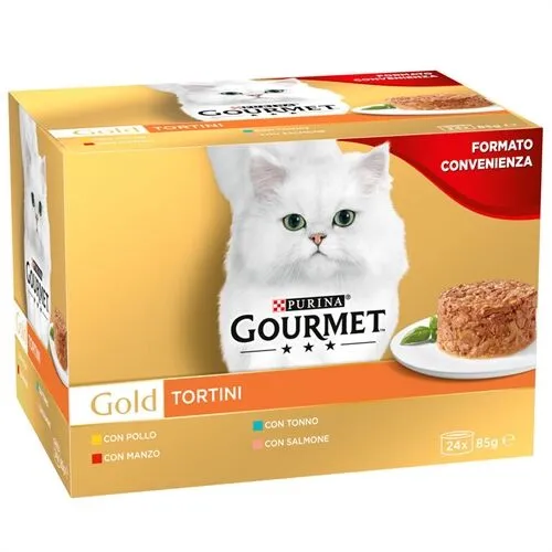 Gourmet Gold Multipack Tortini 24x85gr