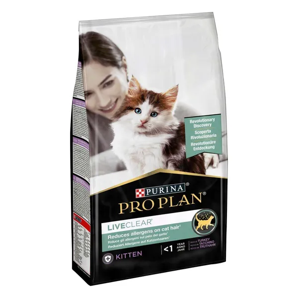Purina Proplan Liveclear Kitten Tacchino 1,5Kg
