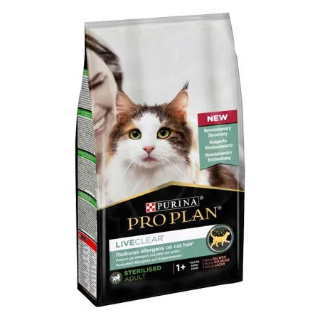 Purina Proplan Liveclear Adult Sterilised Salmone 1,5Kg