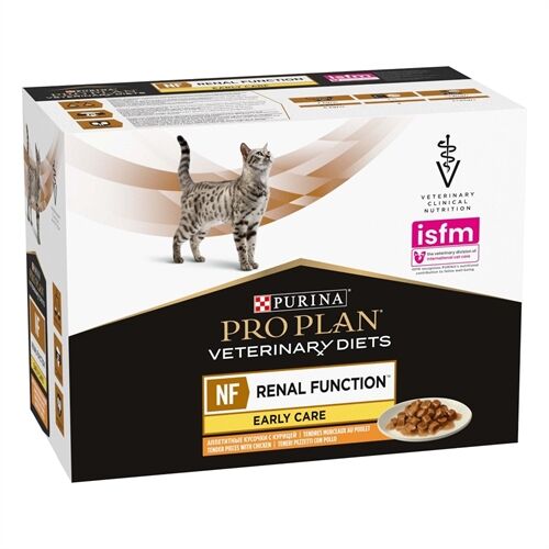 Purina Proplan Veterinary Diets NF Renal Early Care Pollo - 10x85g